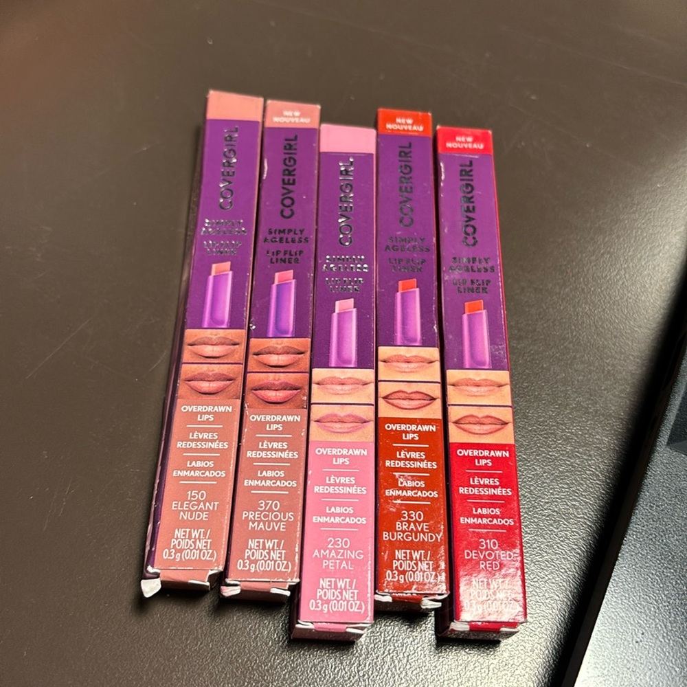 overgirl Simply Ageless Lip Flip Liner‎ Hyaluronic Complex Pick Your Shade NIB